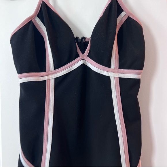 Papaya black body-con tight dress - Picture 6 of 6